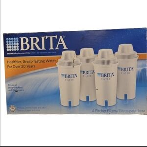 Brita Filter for Good Water Filtration System 4 Pack NWT